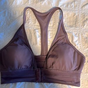 Lululemon purple racerback bra 6